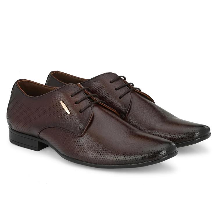 Brown Leather Shoes Men