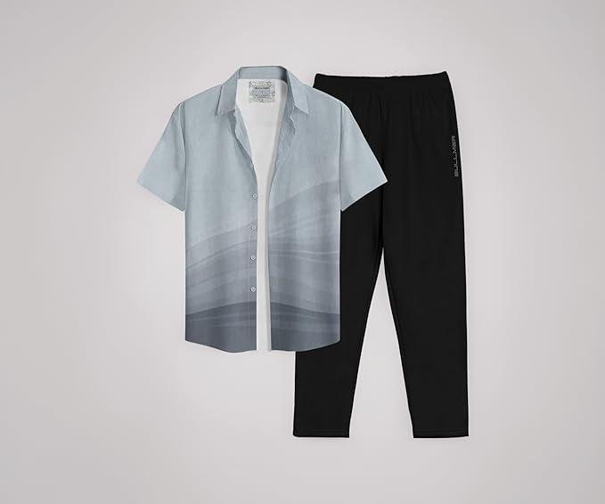 Blue and Black Set for Men